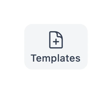 Templates in the SchemeFlow product suite